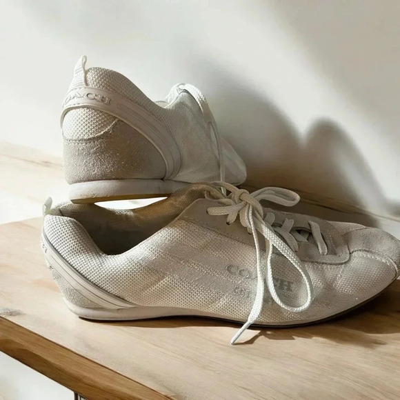Coach Men’s “Myla “ white  sneakers.  Size 11
New without tags - Picture 4 of 5